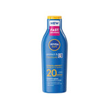 NIVEA sun cream lotion SPF20 200ml, UK version