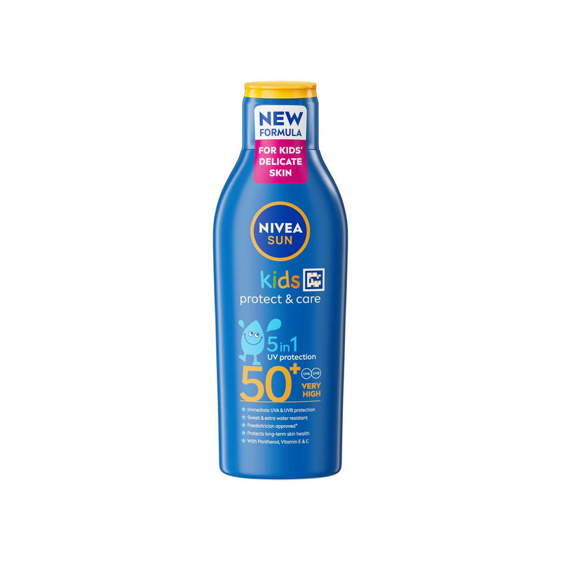 NIVEA Kids Crème Solaire SPF50+ 200ml - Produit britannique