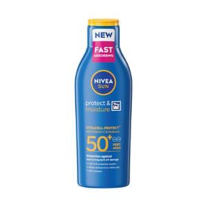 NIVEA Sun Cream Lotion SPF 50+ 200ml, imported from the UK