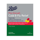 Boots Cold and Flu Capsules Max Strength 16 - British product