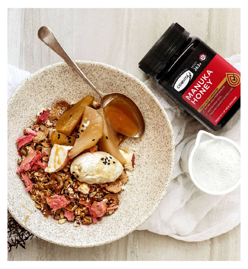 Comvita MGO 263+ UMF 10+ Manuka Honey 500g, imported from the UK