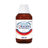 Corsodyl Medizinische antibakterielle Mundspülung Minze Alkoholfrei 300 ml