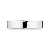 Costco 18ct white gold wedding ring flat court 4mm, UK version