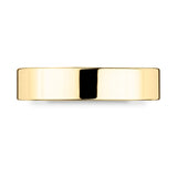Costco 18ct yellow gold flat court wedding ring 5.0mm (British brand)