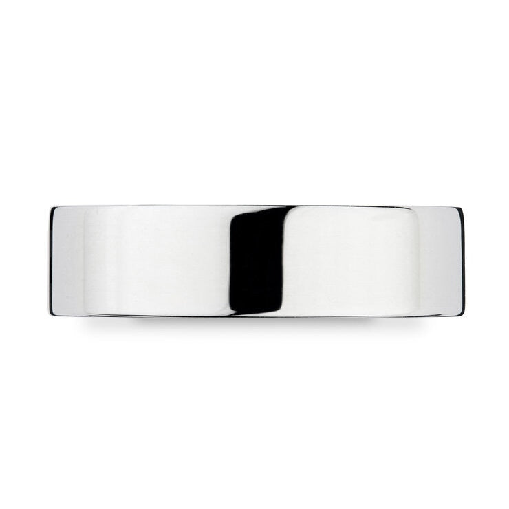 Costco Classic Flat Court Platinum wedding ring 6mm, imported from the UK