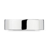 Costco Classic Flat Court Platinum wedding ring 6mm, imported from the UK