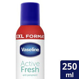 Vaseline Active Fresh Antiperspirant Deodorant Spray 250ml
