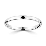Costco UK Classic Court Platinum Wedding Ring 2.0mm- Buy online at McGrocer
