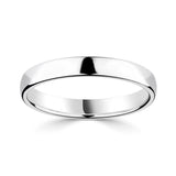 Costco UK Platinum Classic Court Wedding Ring, 3.0mm Width- Buy online at McGrocer