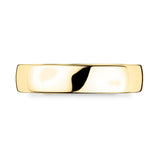 Classic court wedding ring 18ct yellow gold 5.0mm (British brand)