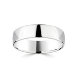 Costco UK Wedding Ring, Classic Court, 6.0mm, Platinum- Buy online at McGrocer