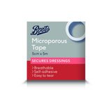 Boots microporous surgical tape 5cm x 5m - British product
