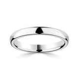 Costco UK Wedding Ring Luxury Court 18ct White Gold 3.0mm- Buy online at McGrocer