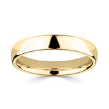 Costco UK Luxury Court Wedding Ring 18ct Yellow Gold 4.0mm- Buy online at McGrocer