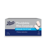 Boots mouldable wax earplugs 5 Pairs - British product