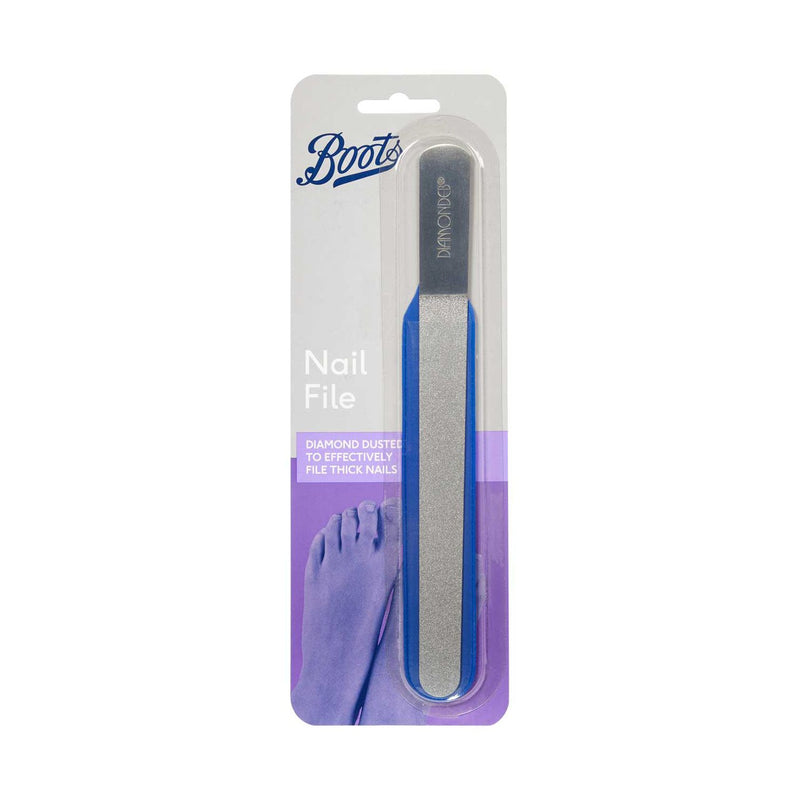 Boots diamond dusted professional nail file for thick nails (British brand)