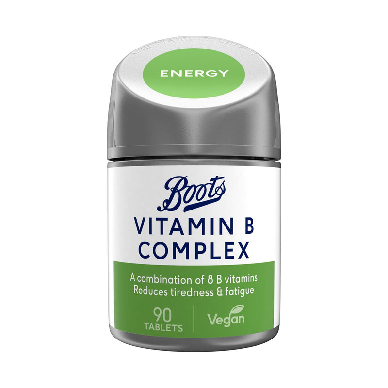 Boots Vitamin B Complex Tablets 90 Tablets - British product