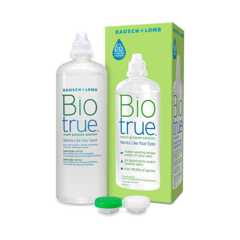 Bausch & Lomb Biotrue contact lens solution 300ml - British product