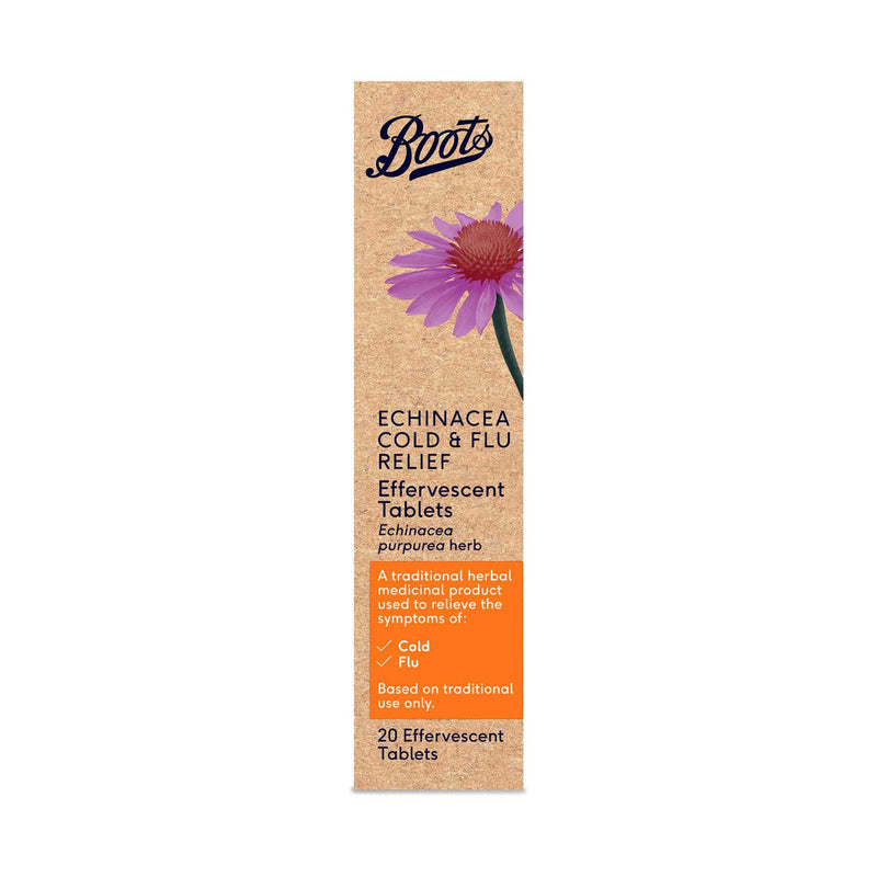 Boots Echinacea Effervescent tablets 20ct - British product