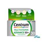 Centrum Advance 50+ multivitamin 30 tablets - British product