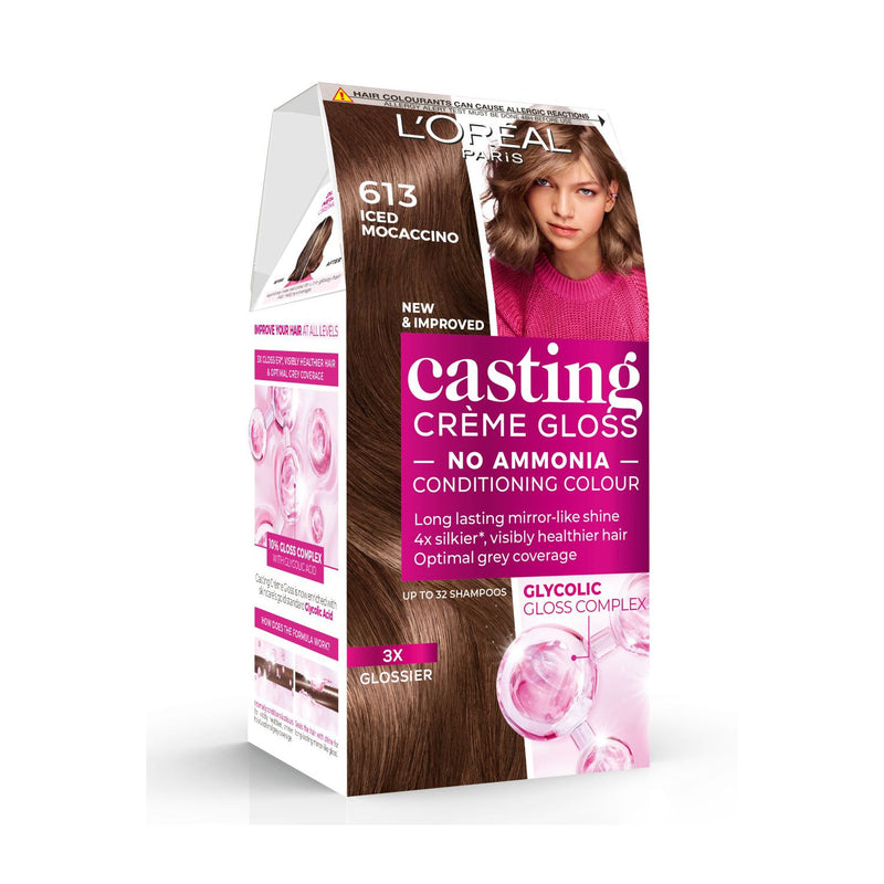 L'Oréal Paris Casting Crème Gloss 613 Iced Mocha, UK version