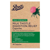Boots Milk Thistle digestive relief capsules 30 count - British product
