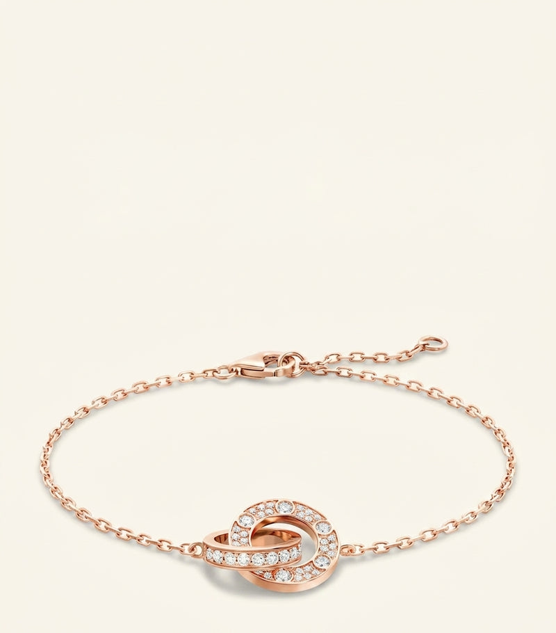 Cartier rose gold diamond LOVE bracelet, imported from the UK