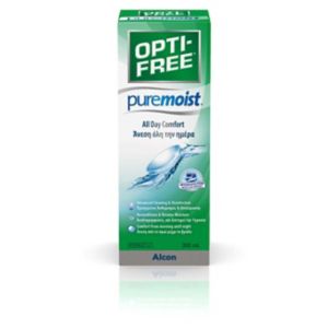 Opti-Free PureMoist contact lens solution 300ml, UK version