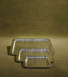 Christofle silver-plated Graphik tray 15cm x 10cm - British product