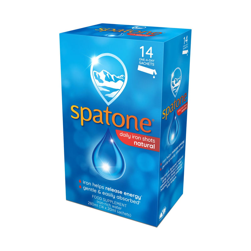 Spatone daily iron shots 14 sachets, UK version