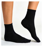 Boots ultralight cotton ankle socks black 2 pair pack - British product