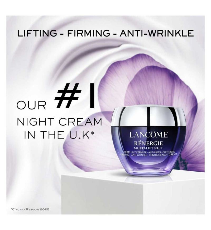 Lancôme Rénergie Multi Lift night cream 50ml, imported from the UK