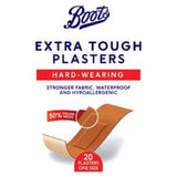 Boots Extra Tough Plasters Hard-Wearing 20 Pack - British product