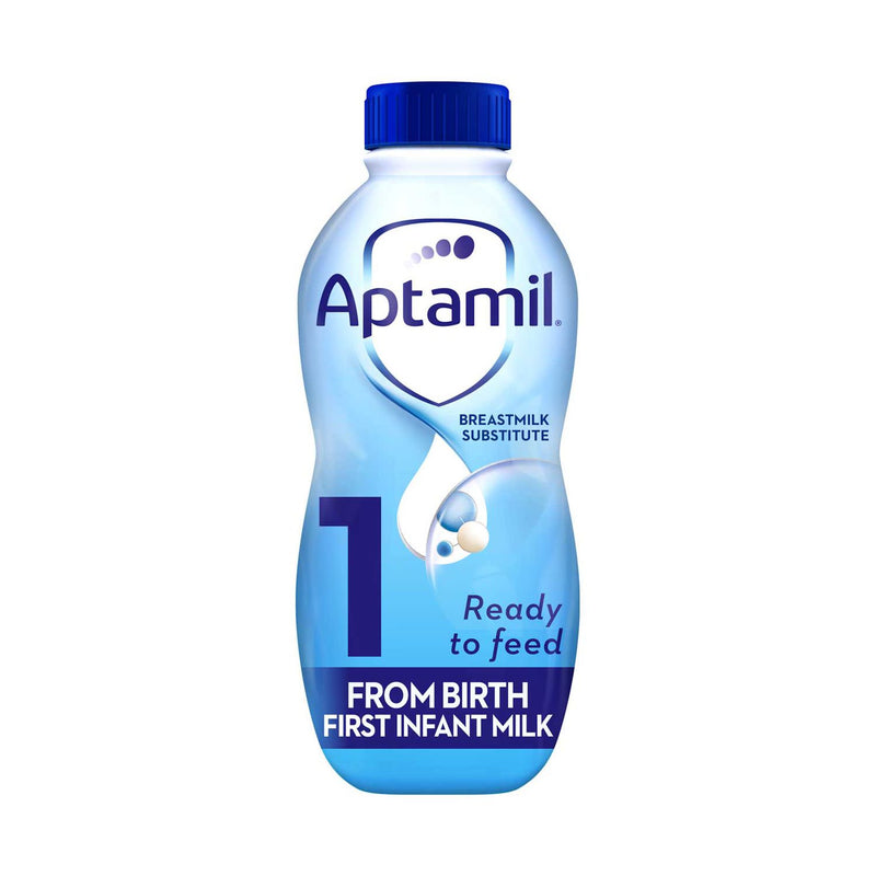 Aptamil First Infant Milk Liquid Formula 1L - British product