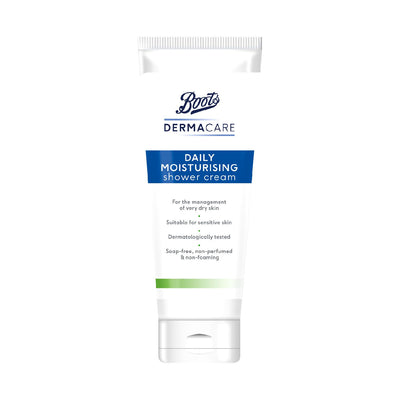 Boots Boots Dermacare Daily Moisturising Shower Cream 250ml- Buy online at McGrocer