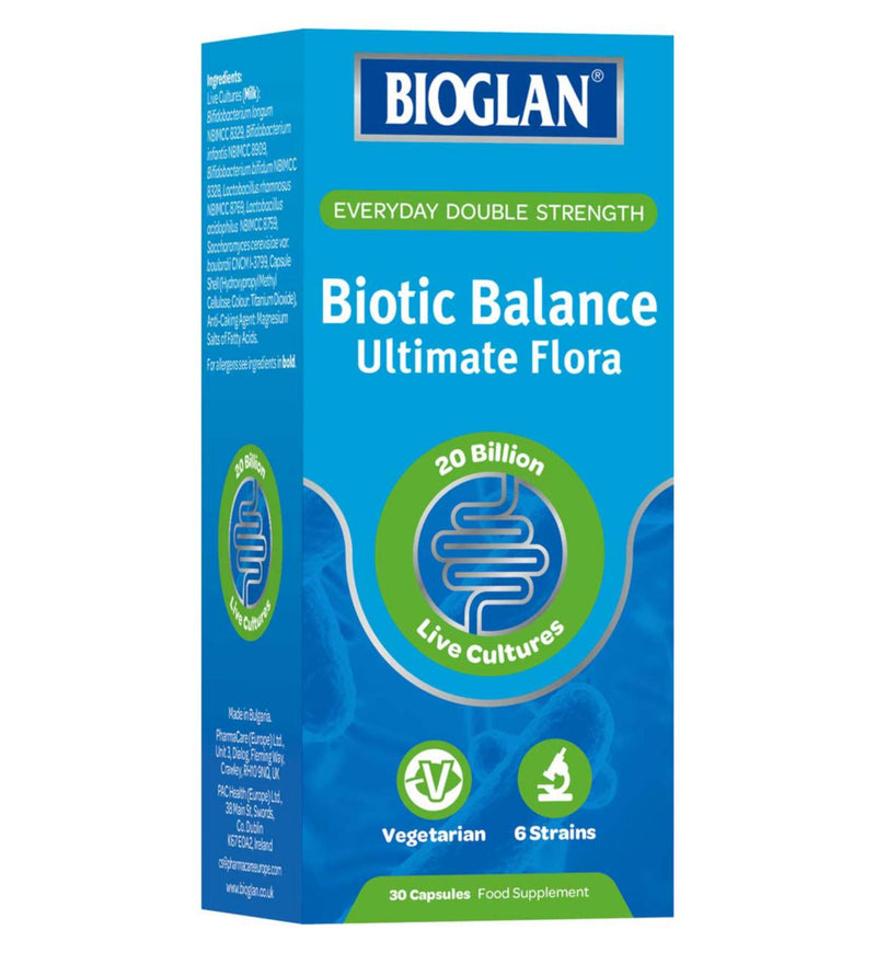 Bioglan Ultimate Flora Probiotic Capsules 30ct - British product