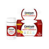 Centrum Fruity Chewables multivitamin tablets 30 pack - British product