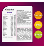 Centrum Women Multivitamins tablets 30 count - British product