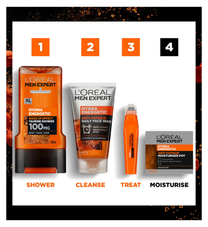 L'Oreal Men Expert Feuchtigkeitscreme Hydra Energetic 50ml (britische Marke)