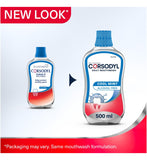 Corsodyl Daily Gum Care Mouthwash Cool Mint 500ml - British product