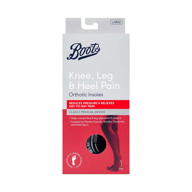 نعل داخلي لتقويم العظام من Boots مقاس كبير، مستورد من المملكة المتحدة