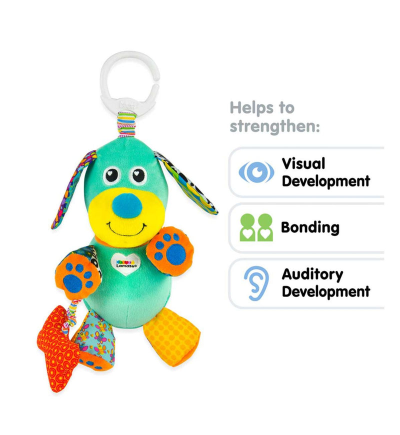 Tomy Lamaze Pupsqueak baby toy, imported from the UK
