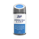 Boots Omega-Öle 3, 6 und 9 Nahrungsergänzungsmittel, 60 Kapseln