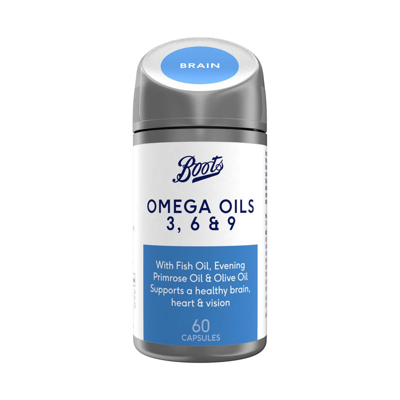 Boots Omega 3 6 9 Capsules 60 Pack - British product