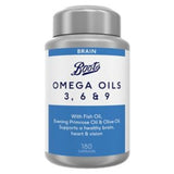Boots Omega Oils 3 6 & 9 fish oil capsules 180 - British product