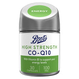 Boots Co-Q10 100mg supplement capsules 30 - British product