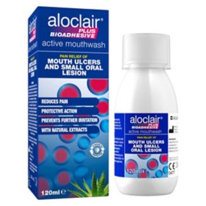 Aloclair Plus Bain de bouche bioadhésif 120ml