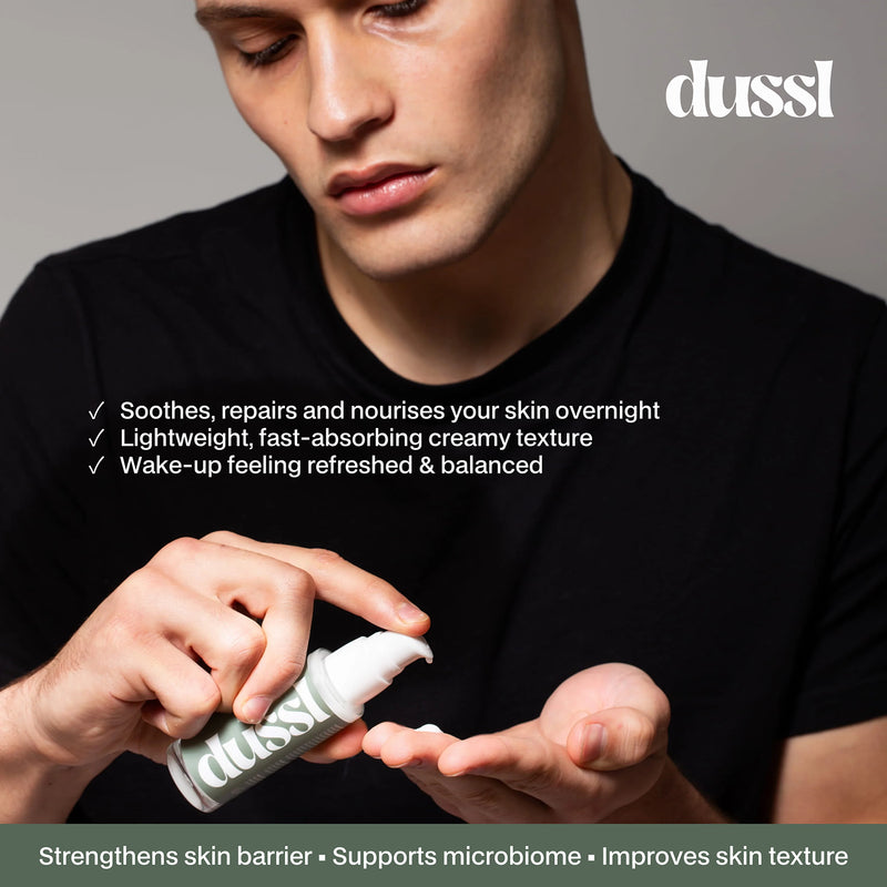 dussl calming serum daily PM, imported from the UK