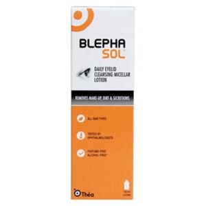 Blephasol eyelid cleansing lotion 100ml - British product