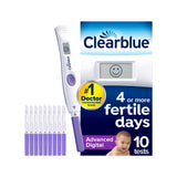 Clearblue Advanced Digital Ovulation Test Kit 10 tests - British product